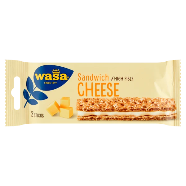 Wasa Sandwich Cheese 3x2 stuks