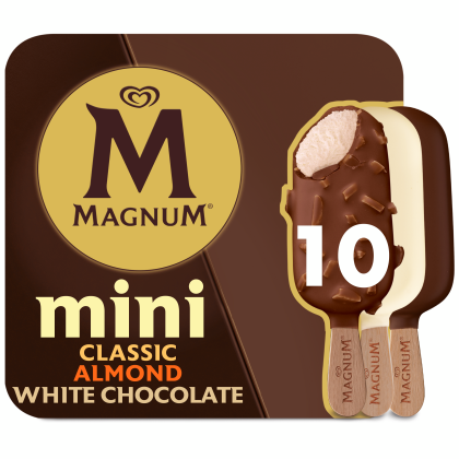 Mini classic almond white