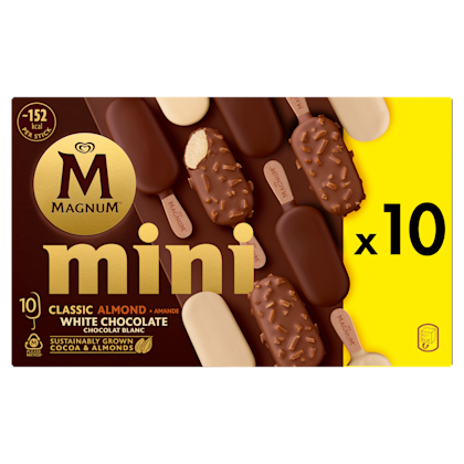 Mini classic almond white