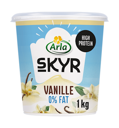 Skyr vanille yoghurt 0% vet XL