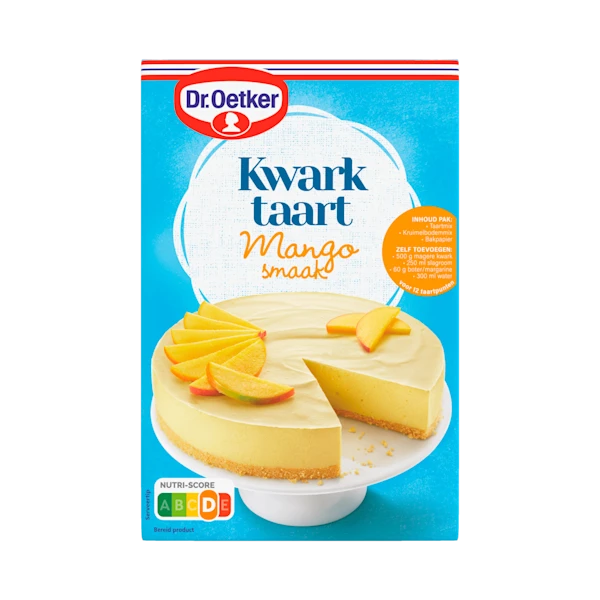 Dr. Oetker Kwarktaart Mangosmaak