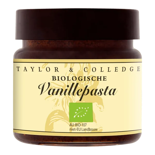 Taylor & Colledge Bourbon vanille pasta biologisch