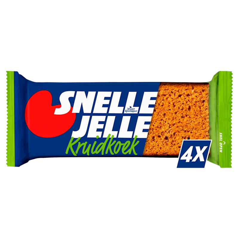 Snelle Jelle Kruidkoek 4 stuks