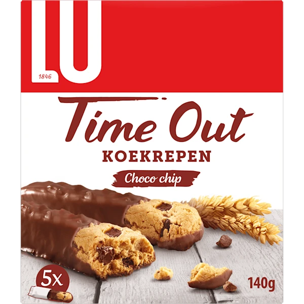 Lu Time Out koekrepen choco chip