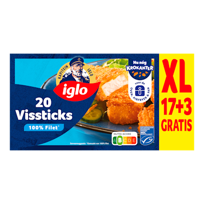 Iglo Vissticks 20 stuks