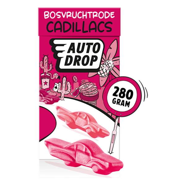 Autodrop Bosvruchtrode Cadillacs