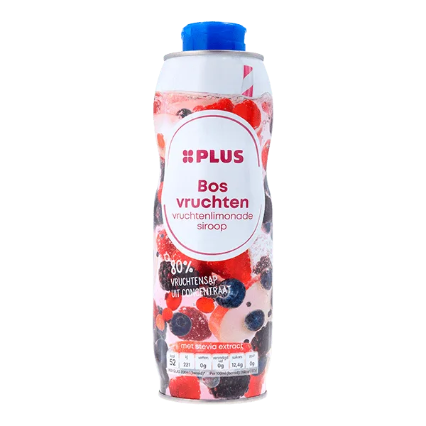 PLUS Siroop bosvruchten
