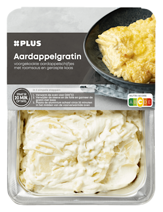 Aardappelgratin naturel