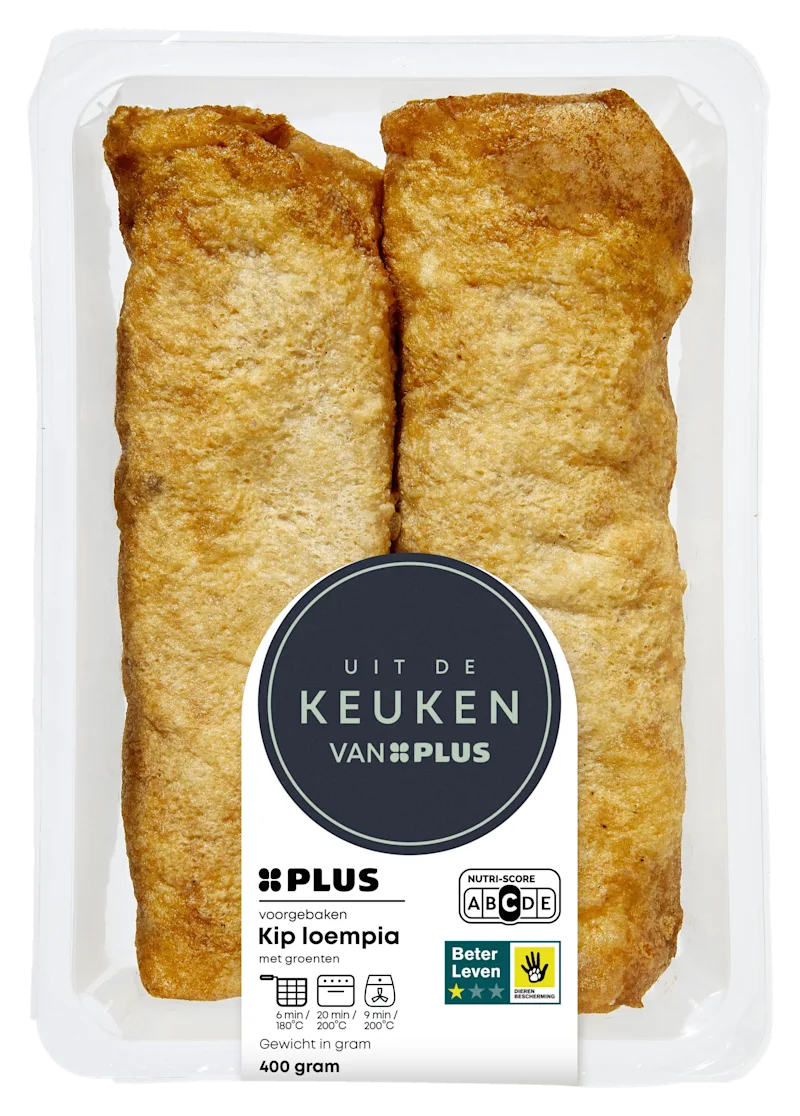 Uit de keuken van PLUS Verse Loempia