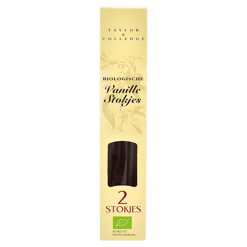 Taylor & Colledge Bourbon vanille stokjes biologisch