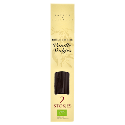 Taylor & Colledge Bourbon vanille stokjes biologisch