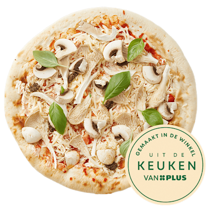 Uit de keuken van Pizza Funghi