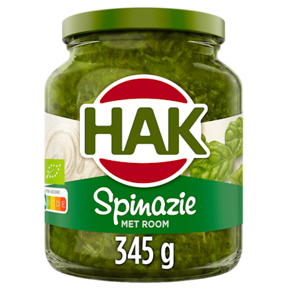 Hak Spinazie met room