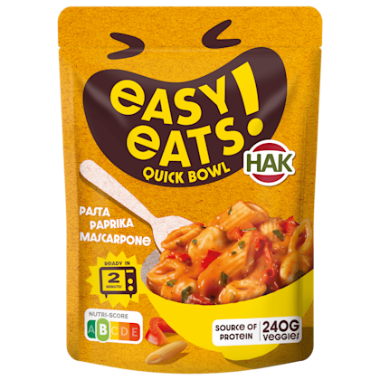Hak Easy Eats pasta Paprika mascarpone