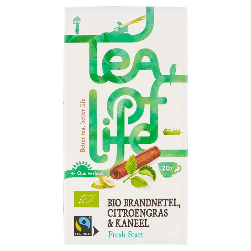 Tea of Life Fresh Start brandnetel citroengras
