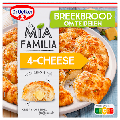 La Mia Familia 4 cheese breekbrood
