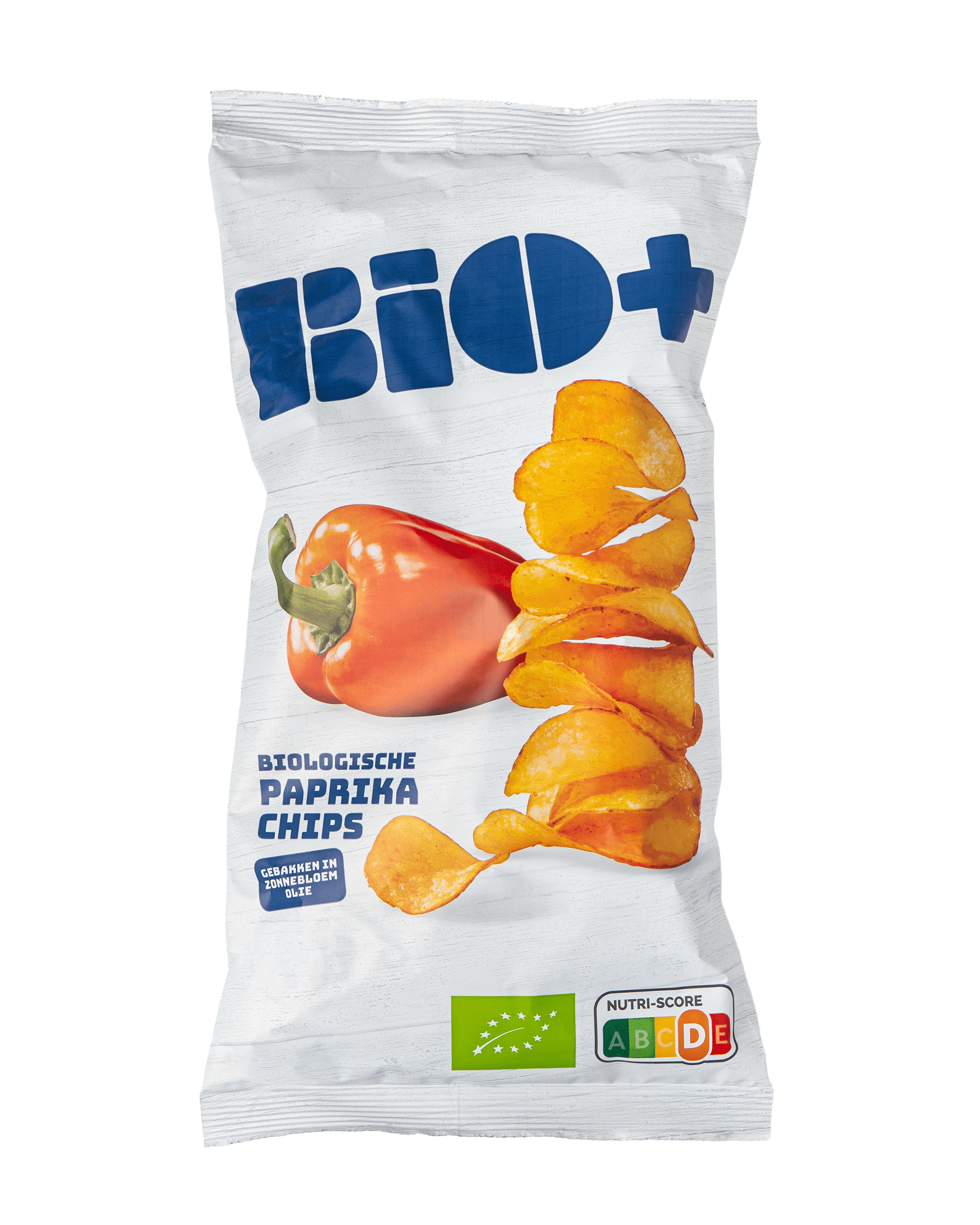 BIO+ Paprika chips Zak 125 g