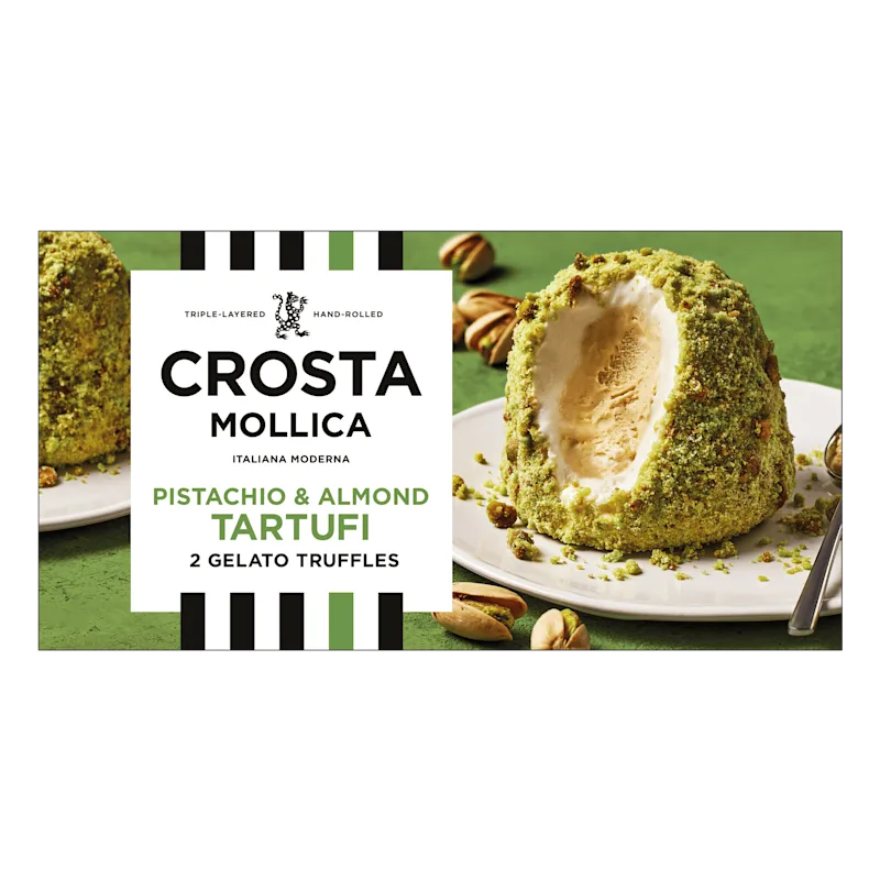 Crosta Mollica Tartufi pistache & amandel