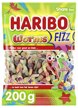 Haribo Worms F!zz