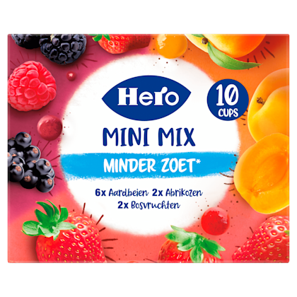 Jam Minder Zoet Variatie Cups 10x20g