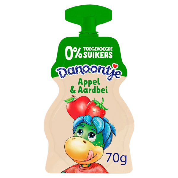 Danoontje Yoghurt Tussendoortje Appel Aardbei