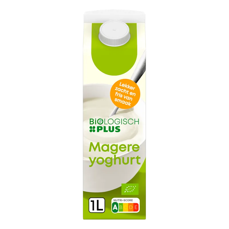 Biologisch PLUS Magere yoghurt