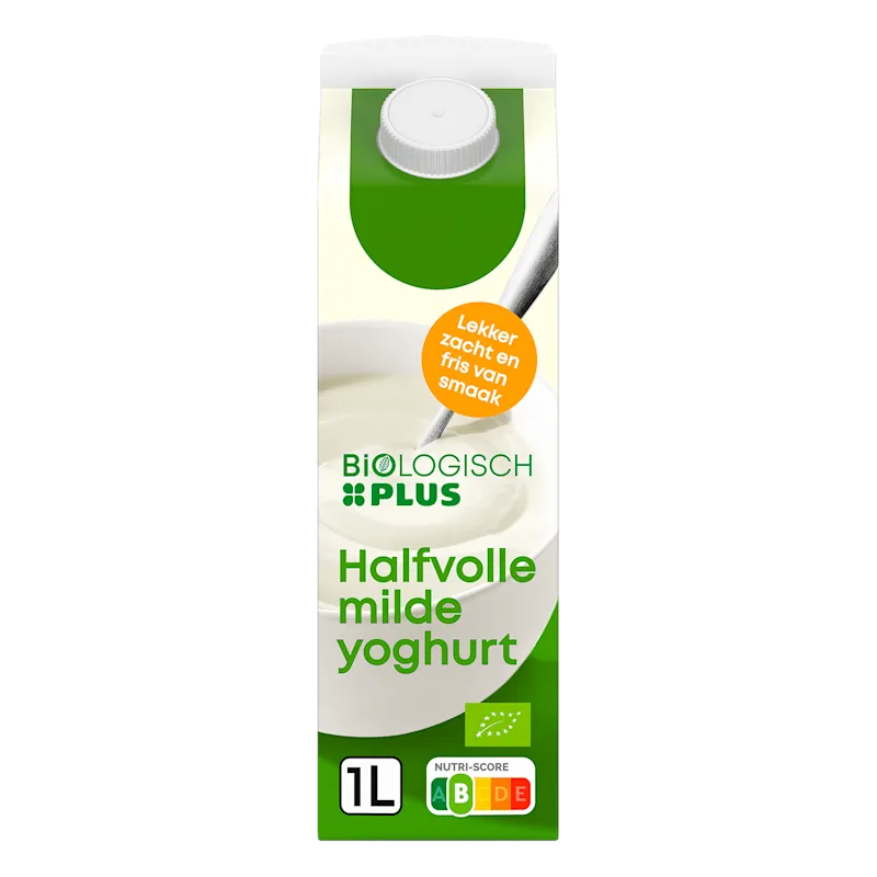 Biologisch PLUS Milde halfvolle yoghurt biologisch