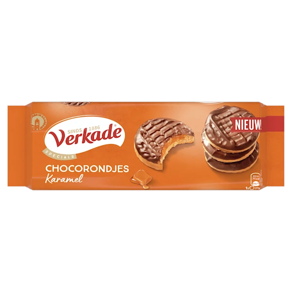Verkade Chocorondjes karamel