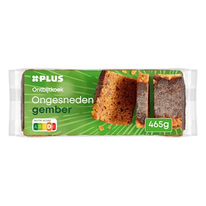 Ontbijtkoek Gember ongesneden