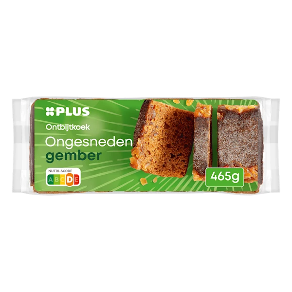 PLUS Ontbijtkoek Gember ongesneden