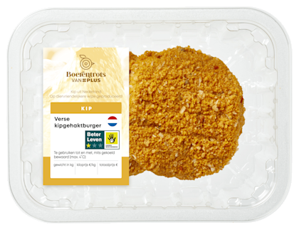 Verse kipgehaktburger