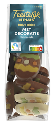 Paaseitjes melk puur wit