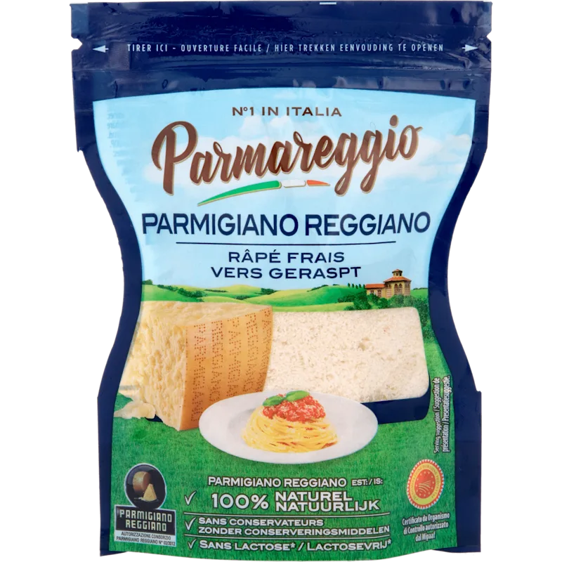 Parmareggio Parmigiano reggiano strooikaas