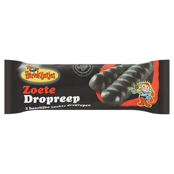 Harlekijntjes Zachte zoete dropreep