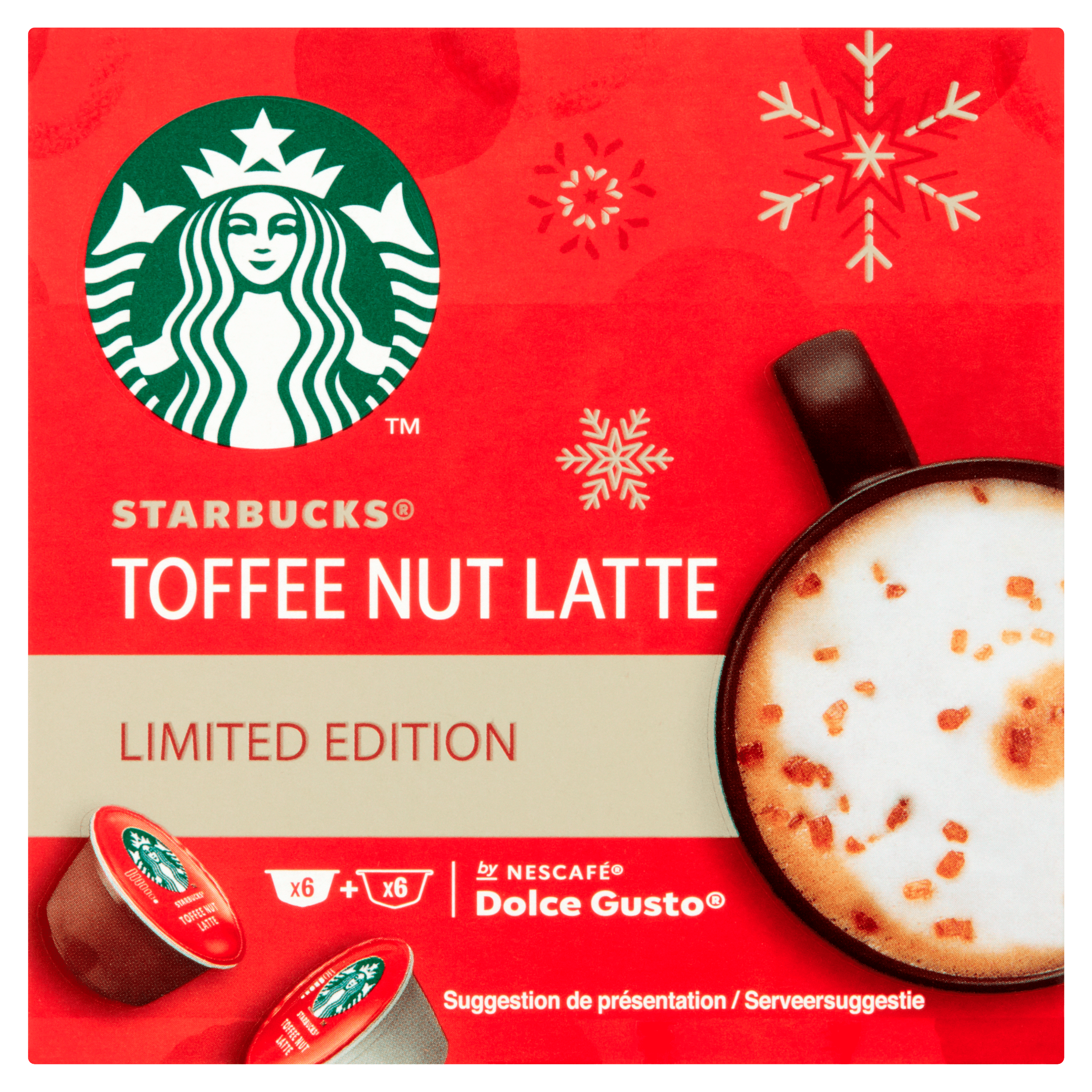 Starbucks toffee nut latte dolce deals gusto