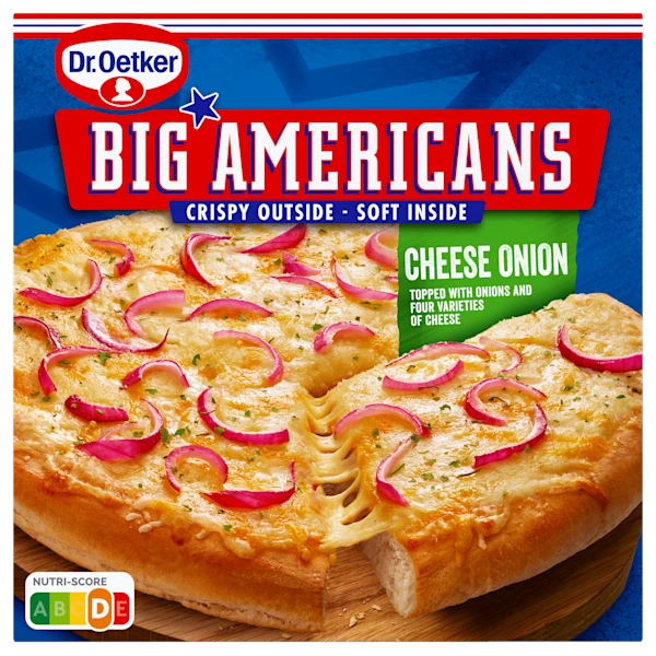 Dr. Oetker Big Americans Cheese Onion