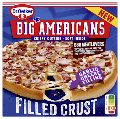 Dr. Oetker Big Americans Filled Crust Meat Lovers