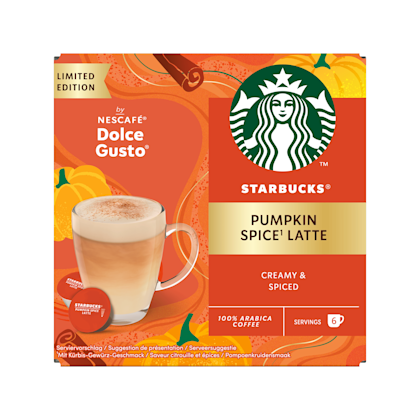 Dolce Gusto pumpkin spice latte