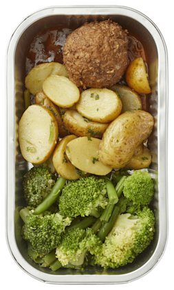 Krieltjes groenten gehaktbal