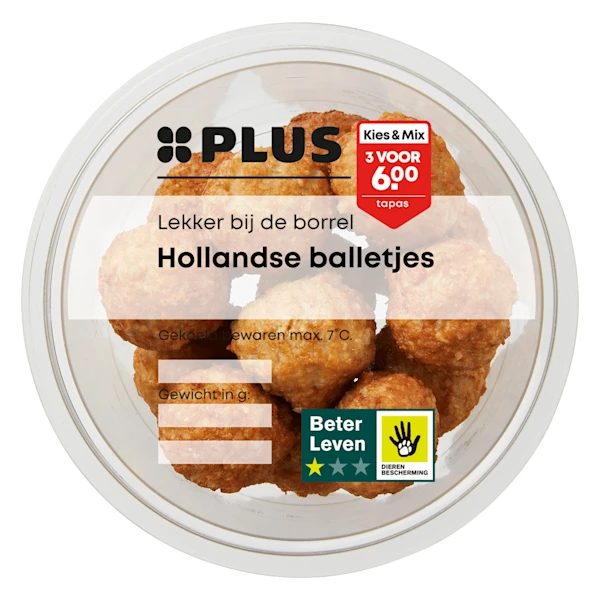 PLUS Hollandse balletjes GVP
