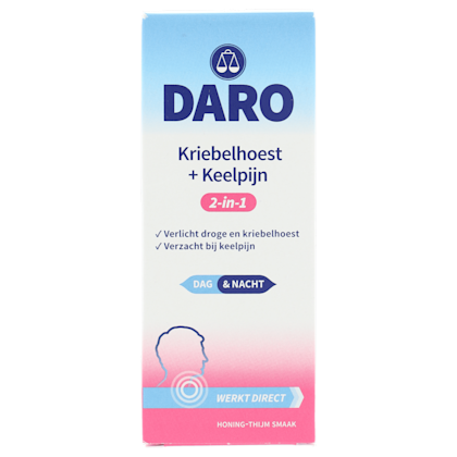 2-in-1 Kriebelhoest+keelpijn