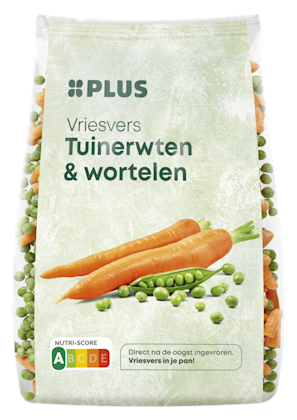 Tuinerwten en wortelen