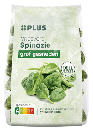 Gesneden bladspinazie