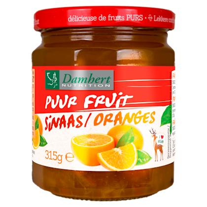 Puur fruit confituur sinaas