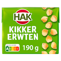 Hak Kikkererwten in pak