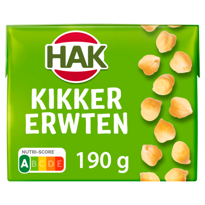 Kikkererwten in pak