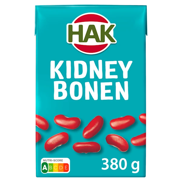 Hak Kidneybonen in pak