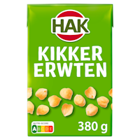 Hak Kikkererwten in pak