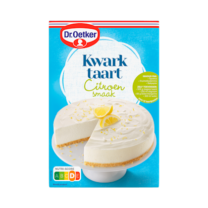 Kwarktaart citroensmaak bakmix