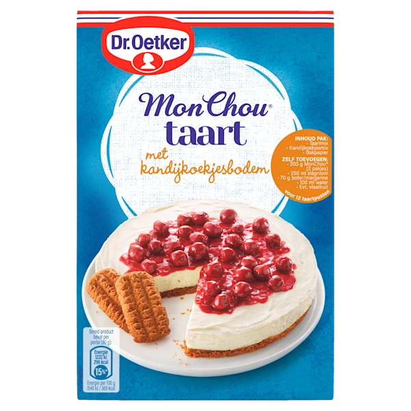 Dr. Oetker MonChoutaart kandijkoekjesbodem bakmix